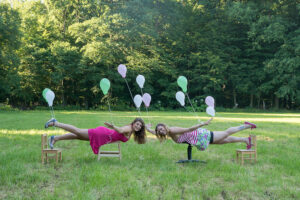 Levitationsshooting, Personen schweben lassen.